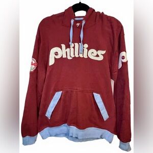 Cooperstown Collection 47 Phila. Phillies Coop. Trifecta Shortstop Pullover RARE